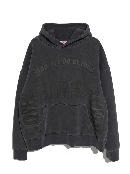 PIGMENT LOVER HOODIE_CHACOAL