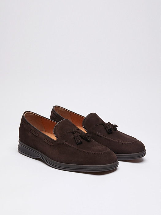 scaboro leon loafers silky CACAO