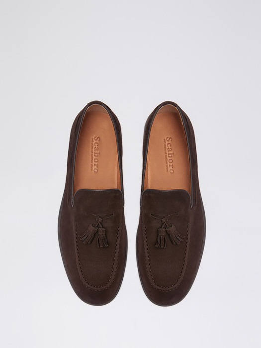 scaboro leon loafers silky CACAO