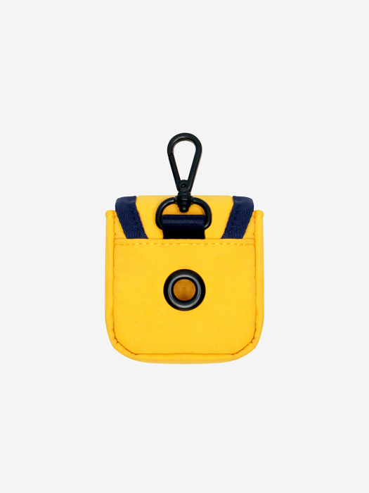 SIGNATURE LOGO SUPPLEX POOP BAG-YELLOW(풉백)