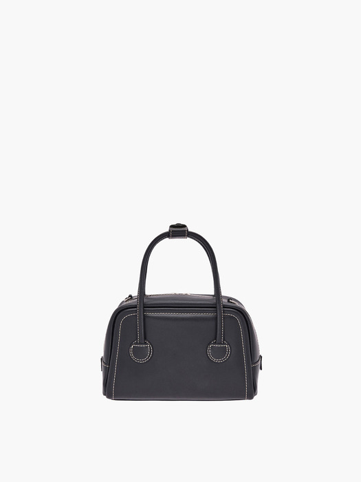 SOFT TOTE MINI_black plain