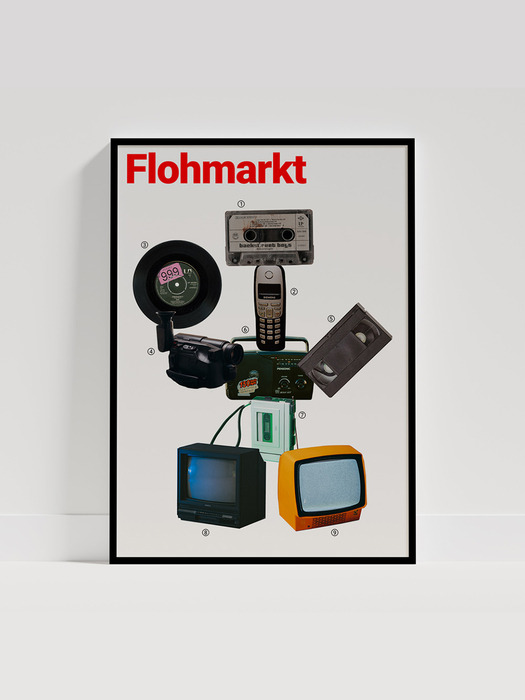 [souffle] Flohmarkt 수플 A1 50x70 A2 사이즈