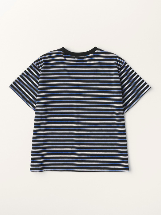 Weekend Stripe Tshirt (Black)