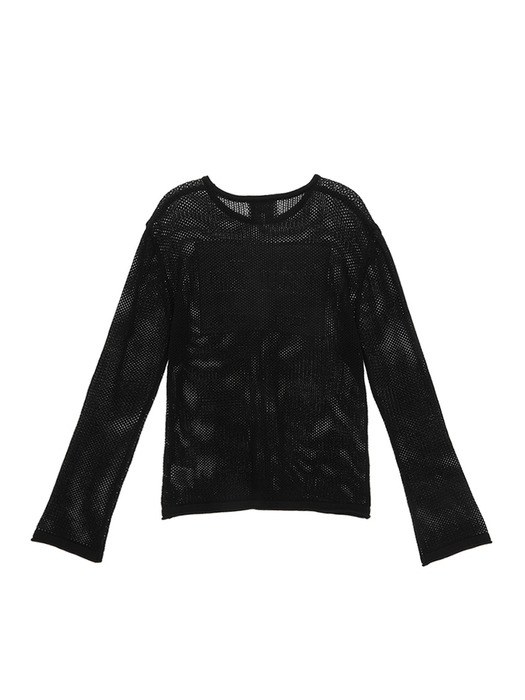 MATIN CITY VACANCE MESH TOP IN BLACK