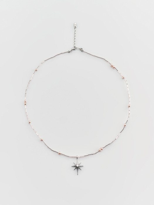 Bead Tinkerbell Necklace[핑크,화이트]