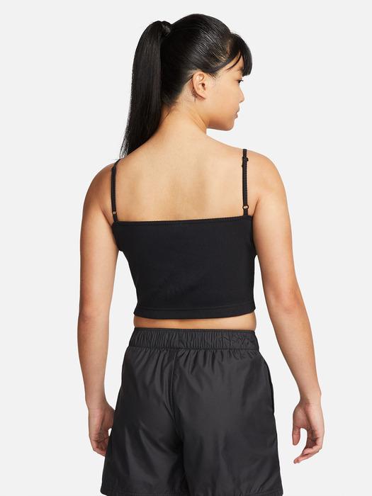 [DM6738-010] AS W NSW ESSNTL RIB CROP TOP