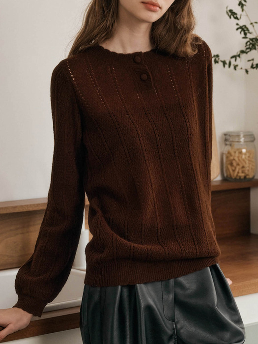 WD_Mohair classic pullover sweater