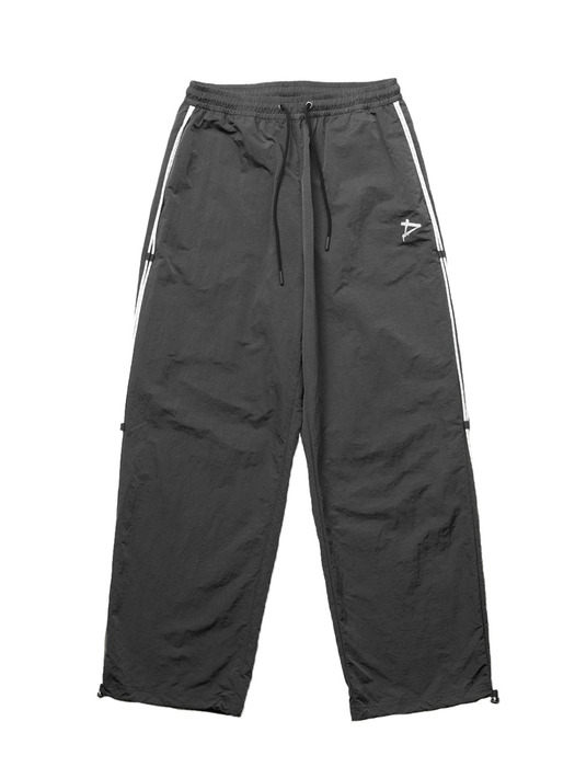 REFLECT STRING WIND PANTS - CHACOAL