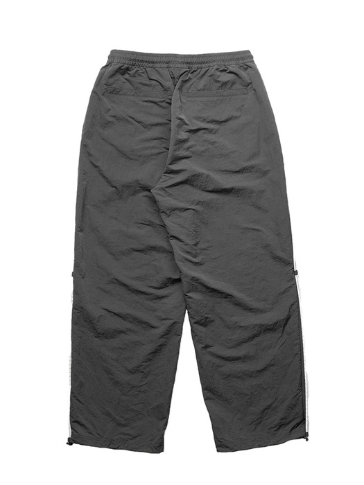 REFLECT STRING WIND PANTS - CHACOAL