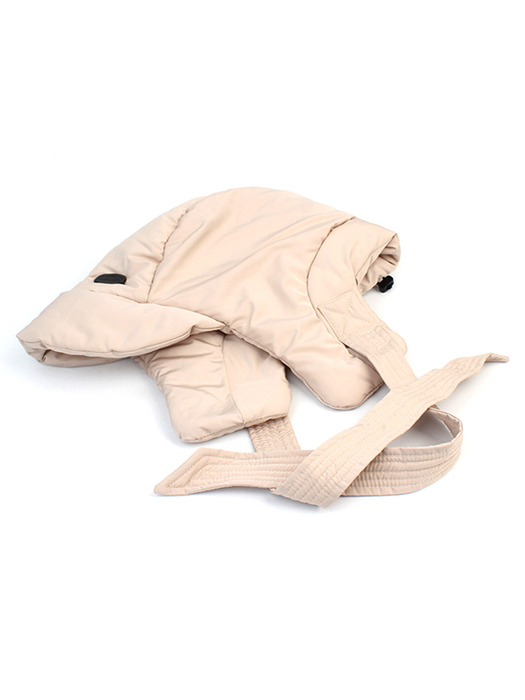 Bubble Padding Beige Balaclava 바라클라바