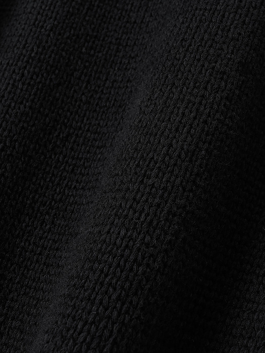 드레이프 레이어드 스웨터 (블랙)