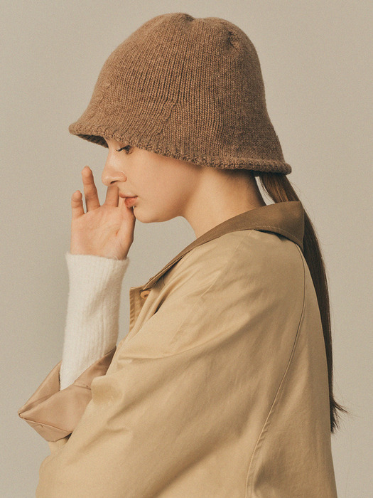 [단독기획]Kelly knit bucket hat_4color