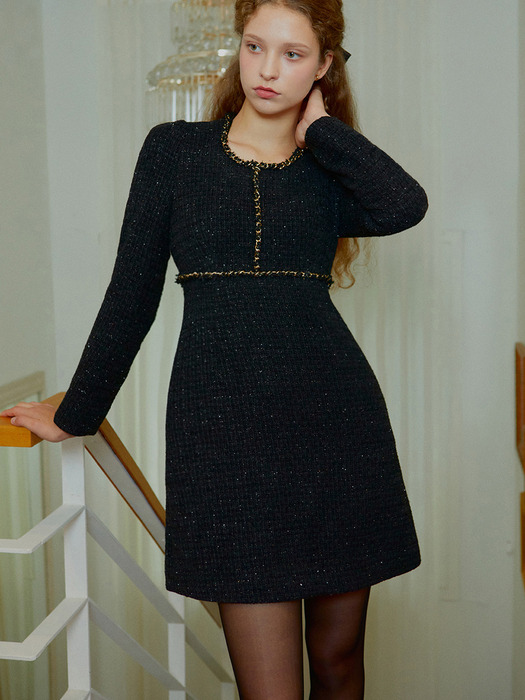 Anneke tweed dress