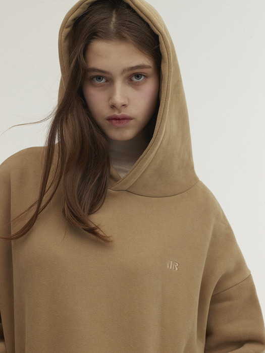 Napping Hood Long Sweatshirt_Beige