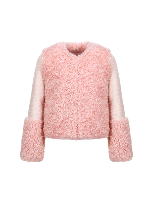 FAUX FUR FURRY JACKET (LJK027KRFKF)