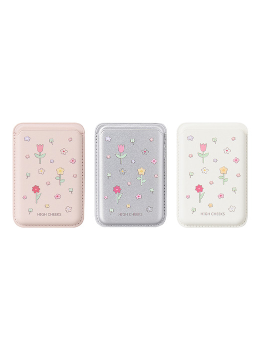 Flower Magsafe Card Wallet_HC2433WL001M