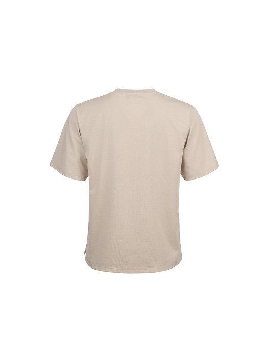 GNRL 실켓 스판 티셔츠 [MOCHA] / WBD1L01503