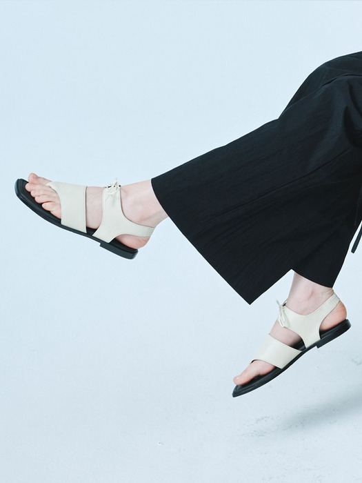 Andy lace sandals(Cream)