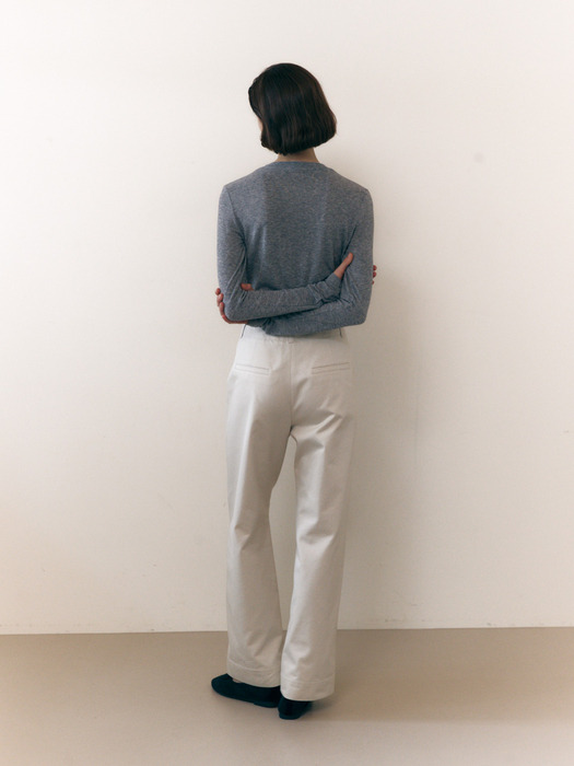 Minimal Cotton Pants_2color