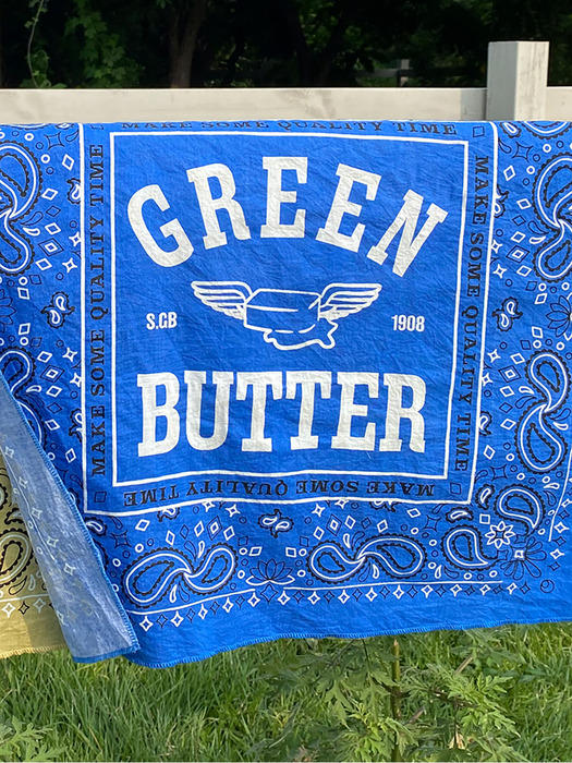 Butter Wing Bandana (Blue)