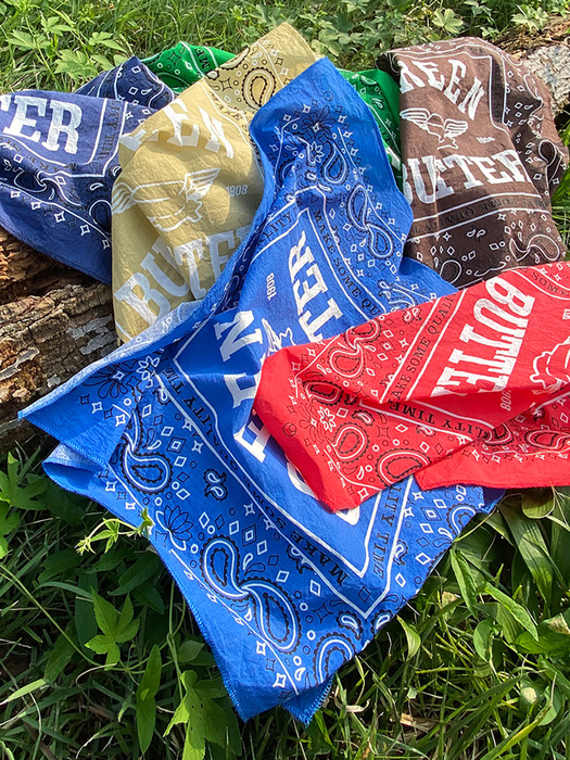 Butter Wing Bandana (Blue)