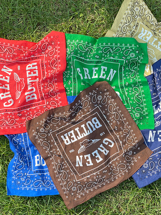 Butter Wing Bandana (Blue)