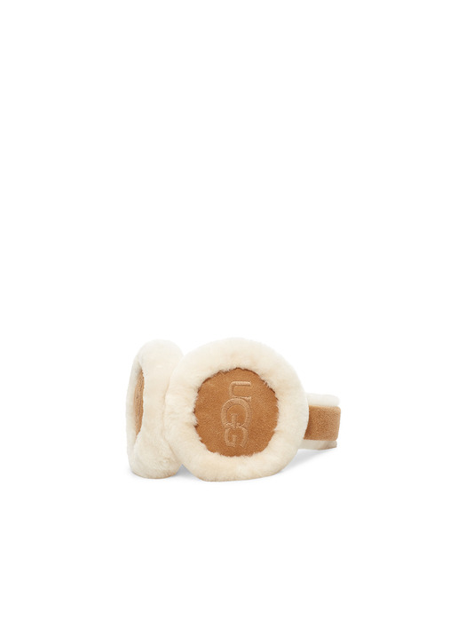 쉽스킨 엠브로이더드 로고 이어머프_Sheepskin Embroidery Earmuff_20955_CHE