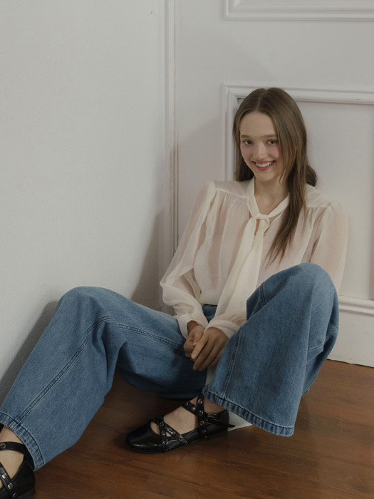 Jacquard Tie Shirt_2color