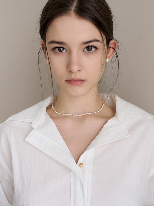 Lautre Or ribbon White shirts