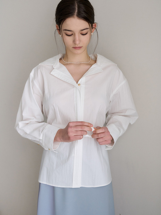Lautre Or ribbon White shirts