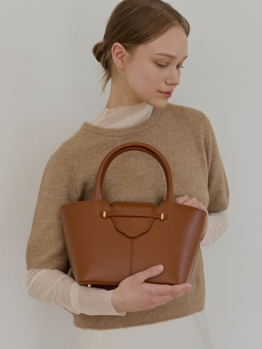 [단독] Rover panier bag - medium / Camel brown