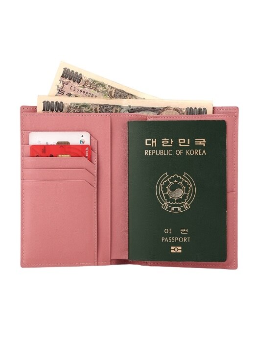 Easysafe Flap It Passport Wallet Mirror Brown