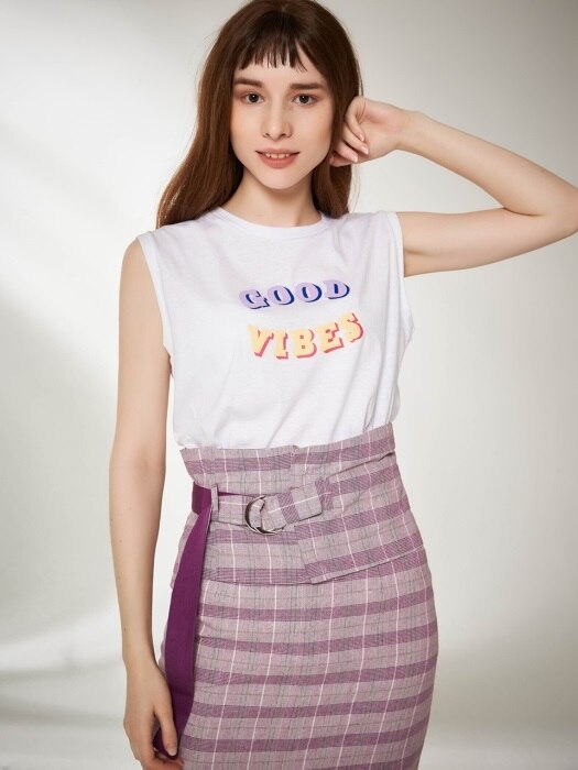 Good Vibes Sleeveless T-shirts