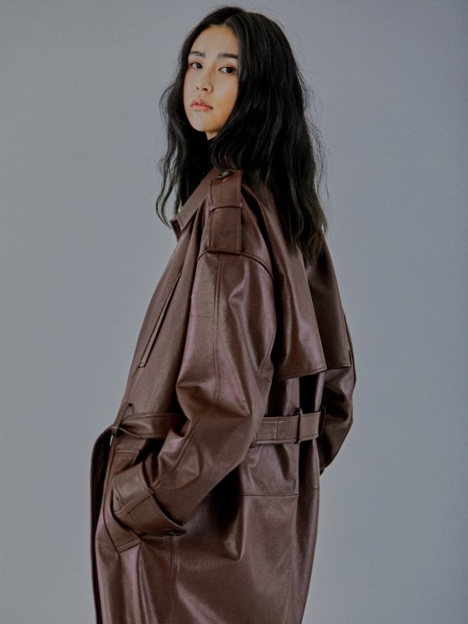 Belted Trench coat_ BRW