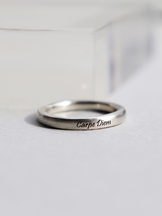 only for me initial simple Ring 온리포미 실버 이니셜반지