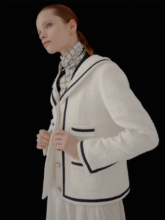 [Premium] Tweed Sailor Jacket
