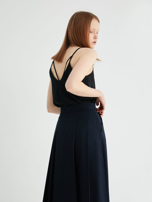20 SPRING_Classic Stripe Slit Midi Skirt