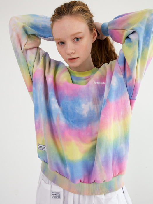 Oversized Candy Sweatshirt [Rainbow]