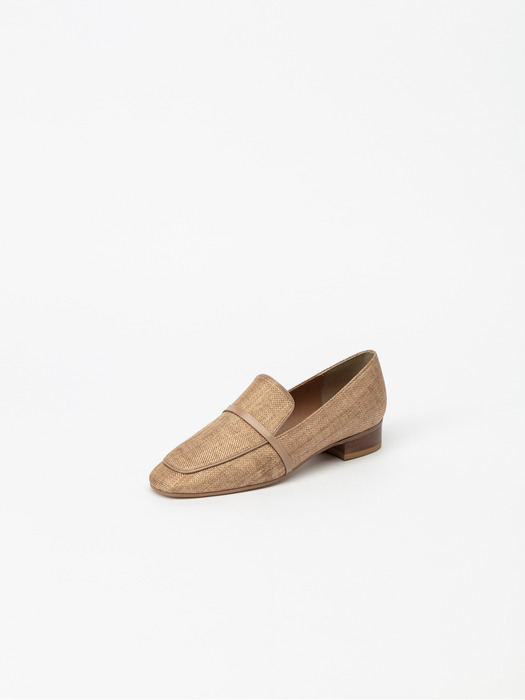 Fouchon Loafers in Natural Straw