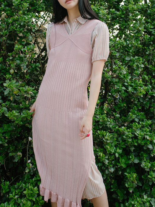 Daphne Dress (Dusty Pink)