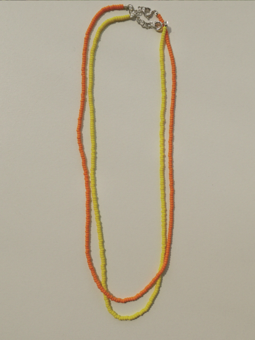Orangeee necklace