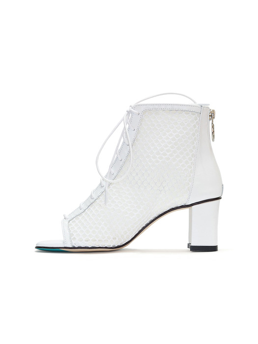 HONEYCOMB BOOTIE_WHITE