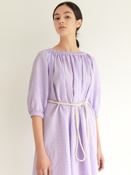 Off-Shoulder Dress_L.Purple