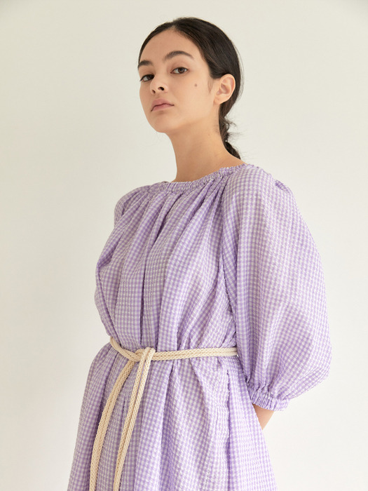 Off-Shoulder Dress_L.Purple