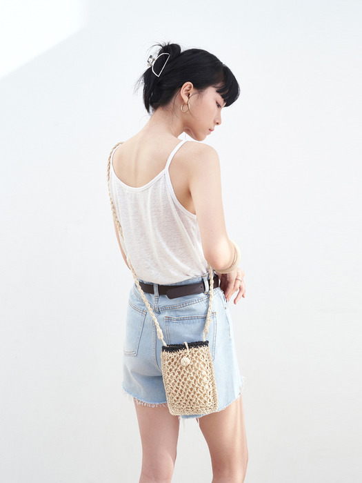 NATURAL ORGANIC SLEEVELESS_IVORY