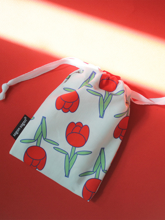 Tulip string pouch s