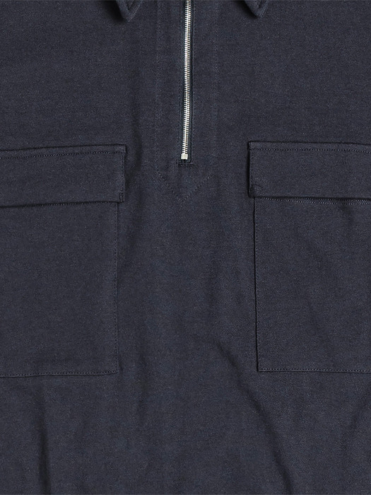 SCOUT PULLOVER T-SHIRT / NAVY