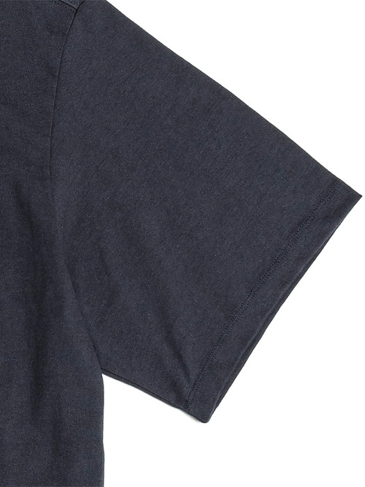 SCOUT PULLOVER T-SHIRT / NAVY