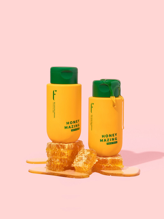 허니메이징 헤어팩 300ml (손상모발용)