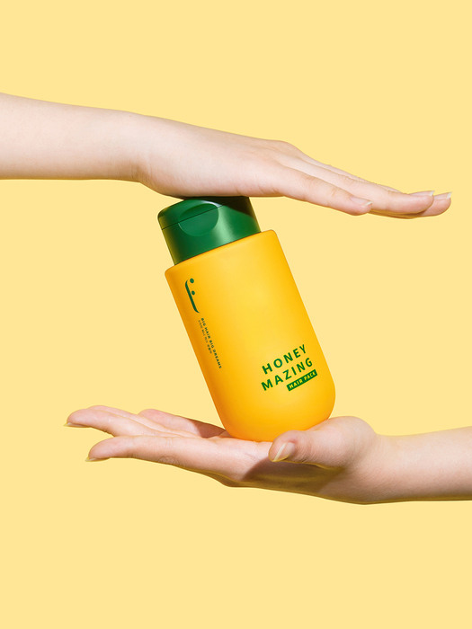 허니메이징 헤어팩 300ml (손상모발용)